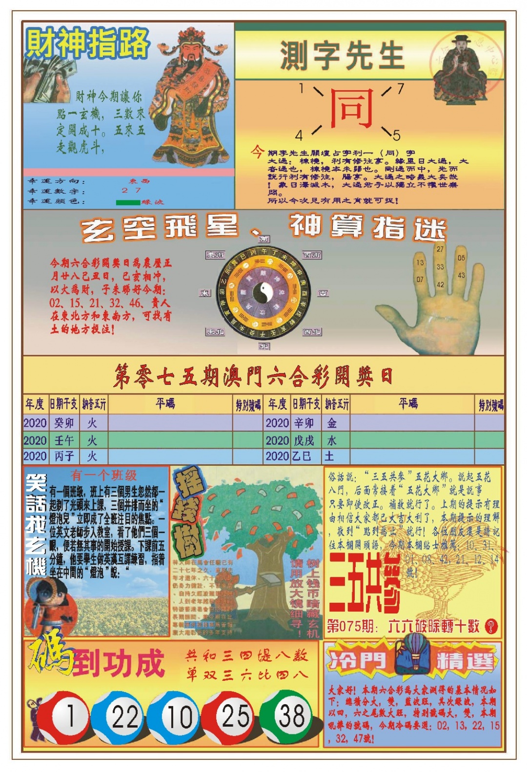 075期(新版)四柱预测B[图]